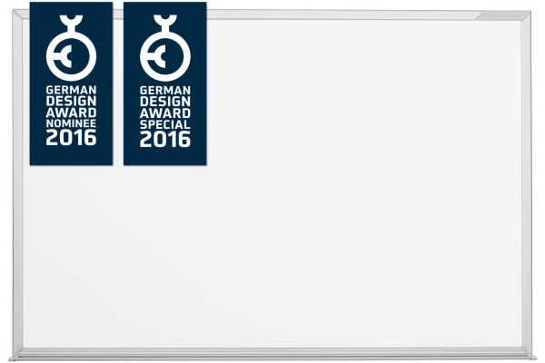 MAGNETOP. Design-Whiteboard CC 12404CC emailliert 1200x900mm