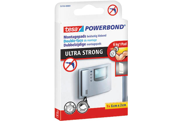 TESA Montagepad Ultra 60x20mm 557900000