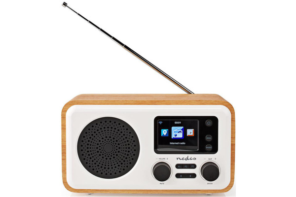 Nedis Nedis DAB+ radio internet RDIN2000W weiss/Holz