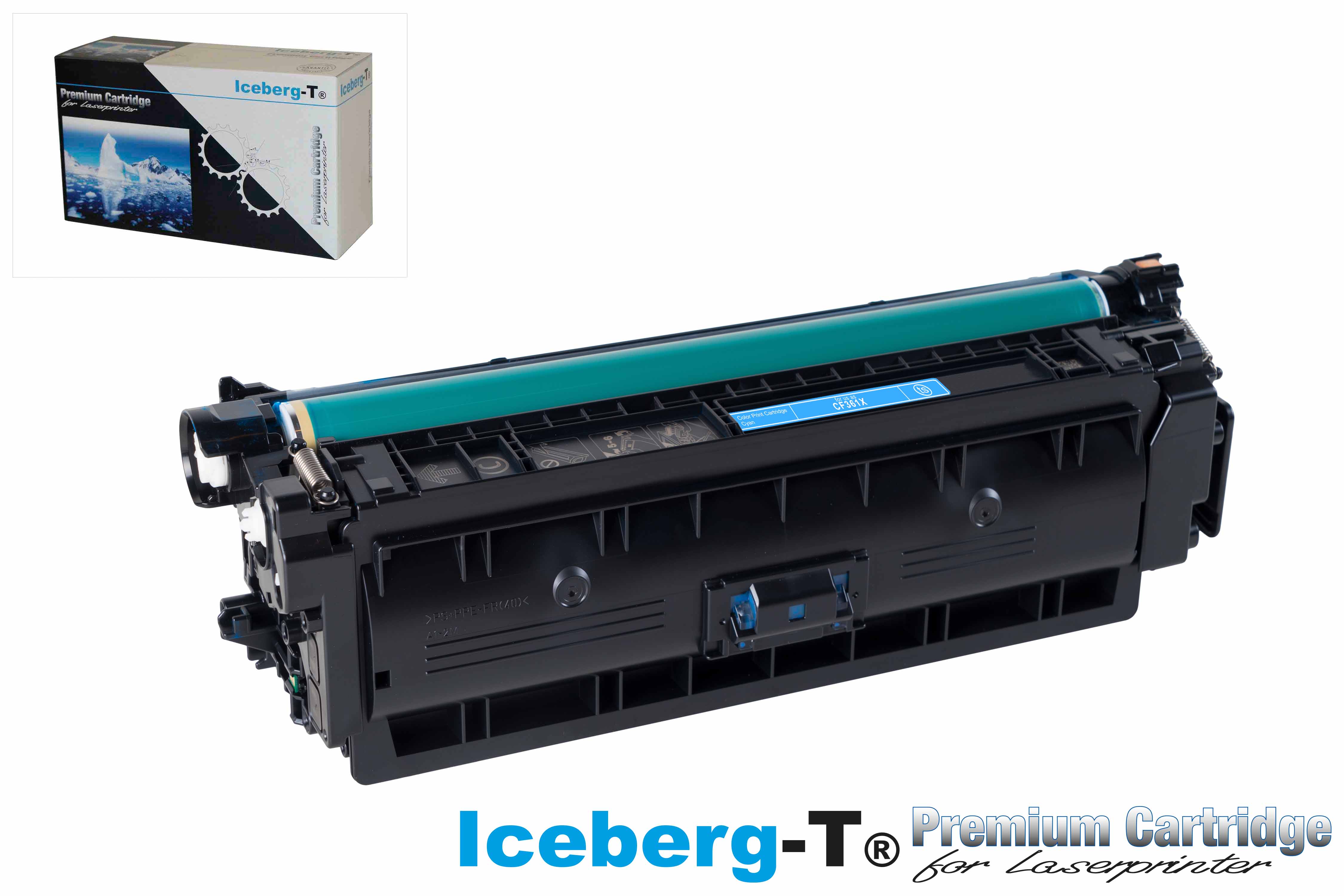 Iceberg-T Toner CF361X 9'500 Seiten, cyan