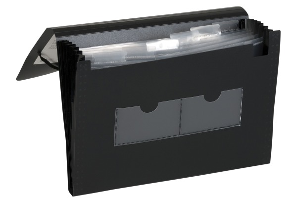 DUFCO Expanding File A4 51500.036 schwarz 6 Fächer