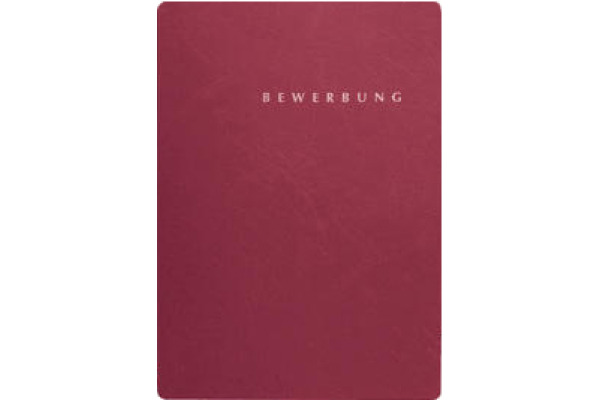 PAGNA Bewerbungsmappe Select 22002-01 rot 3-teilig