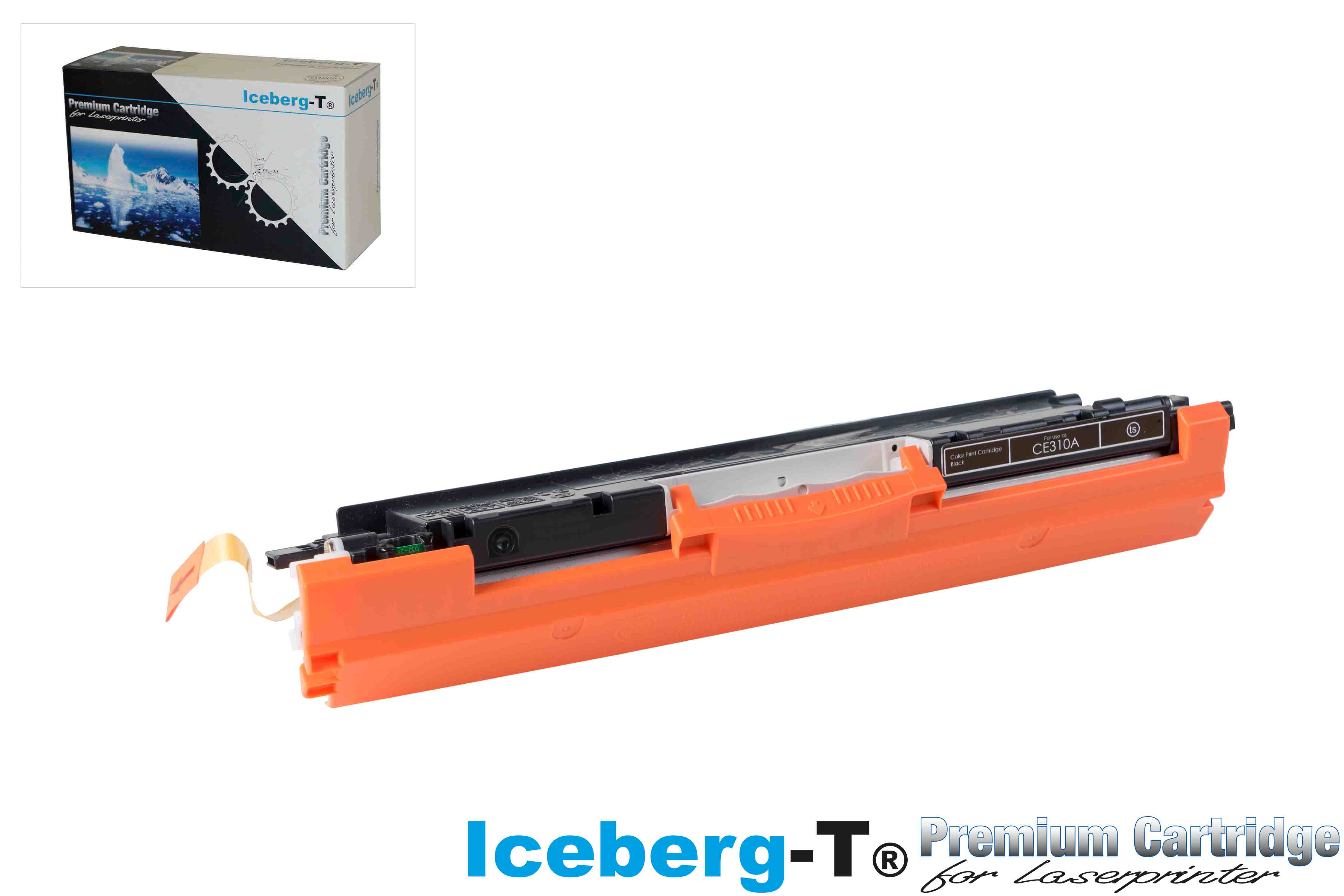 Iceberg-T Toner CE310A 1'200 Seiten, black
