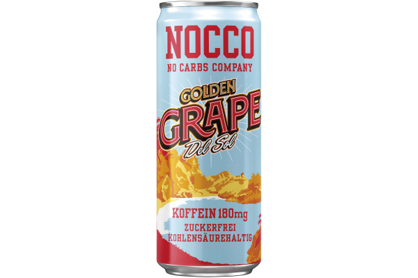 NOCCO BCAA Golden Grape Alu 400001900 33 cl, 24 Stk.