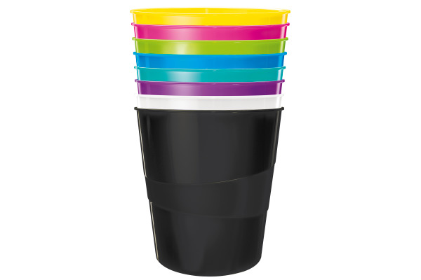 LEITZ Papierkorb WOW 15 Liter 52781016 gelb