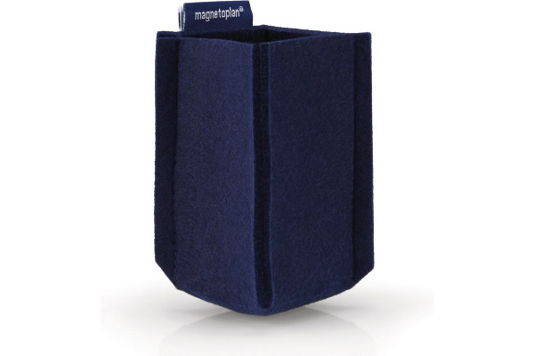 MAGNETOP. Stiftehalter magnetoTray S 1227614 blau, Filz recyceled