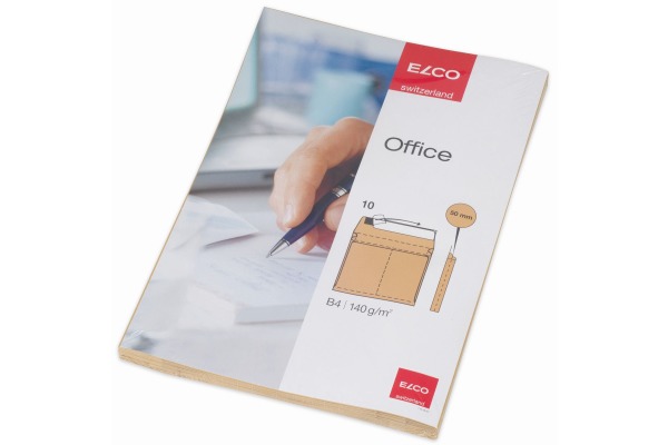 ELCO Couvert B4 74508.92 mit Falten braun 140g 10 Stück