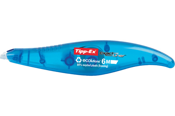 TIPP-EX Korrekturroller Exactliner 8104755 ECOlution 5mmx6m 10 Stück