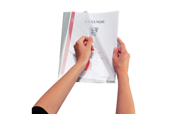 LEITZ Sichtmappen Premium A4 41530003 farblos, 0,15mm 100 Stück