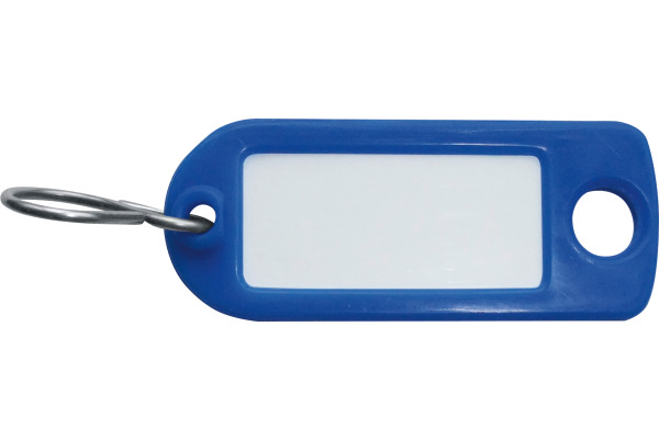 RIEFFEL Schlüssel-Anhänger 8034FS BL blau 100 Stück