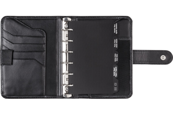 RIDOIDE Timing 3 Ringbuch Rom 706708490 schwarz 7.6x12.7cm