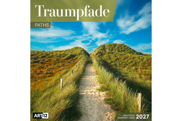 ACKERMANN Bildkalender 2027 4704 Traumpfade ML 30x30cm