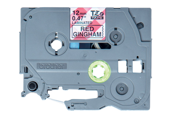 PTOUCH Band, laminiert schwarz/rot TZe-MPRG3 PT-DV600VP 12 mm