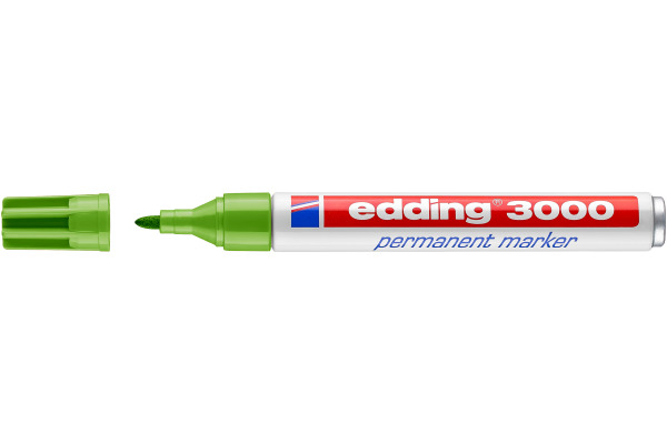 EDDING Permanent Marker 3000 1,5-3mm 3000-11 hellgrün