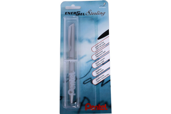 PENTEL Energel Roller 0.35mm XBL2007Z- silber