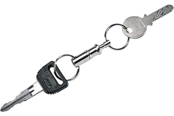 RIEFFEL Schlüssel-Kupplung A10063 Stahl Blister