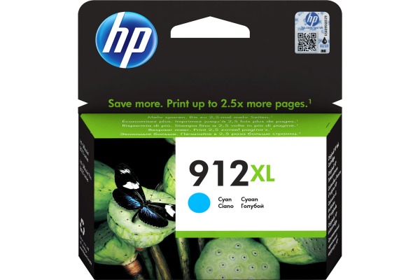 HP Tintenpatrone 912XL cyan 3YL81AE OfficeJet 8010/8020 700 S.