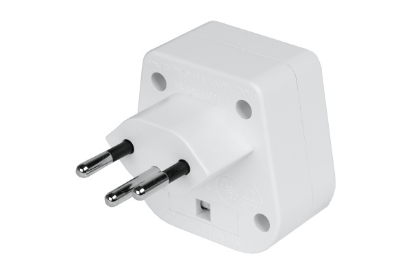 STEFFEN Reiseadapter CH-UK 1409575 weiss