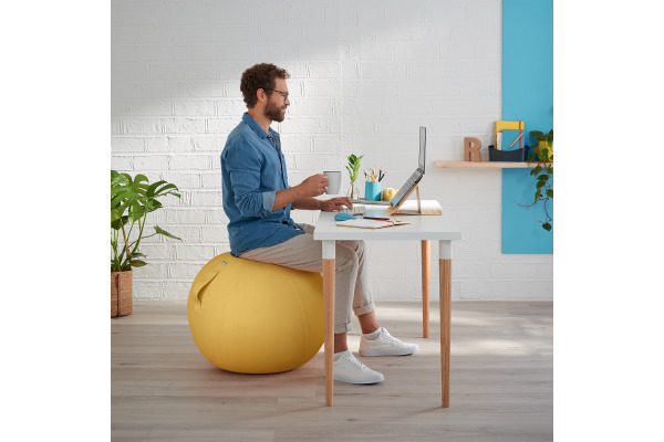LEITZ Sitzball Cosy 5279-0019 gelb Ø65cm