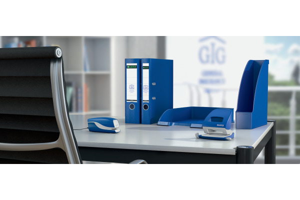 LEITZ Stehsammler Plus A4 24760034 blau frost