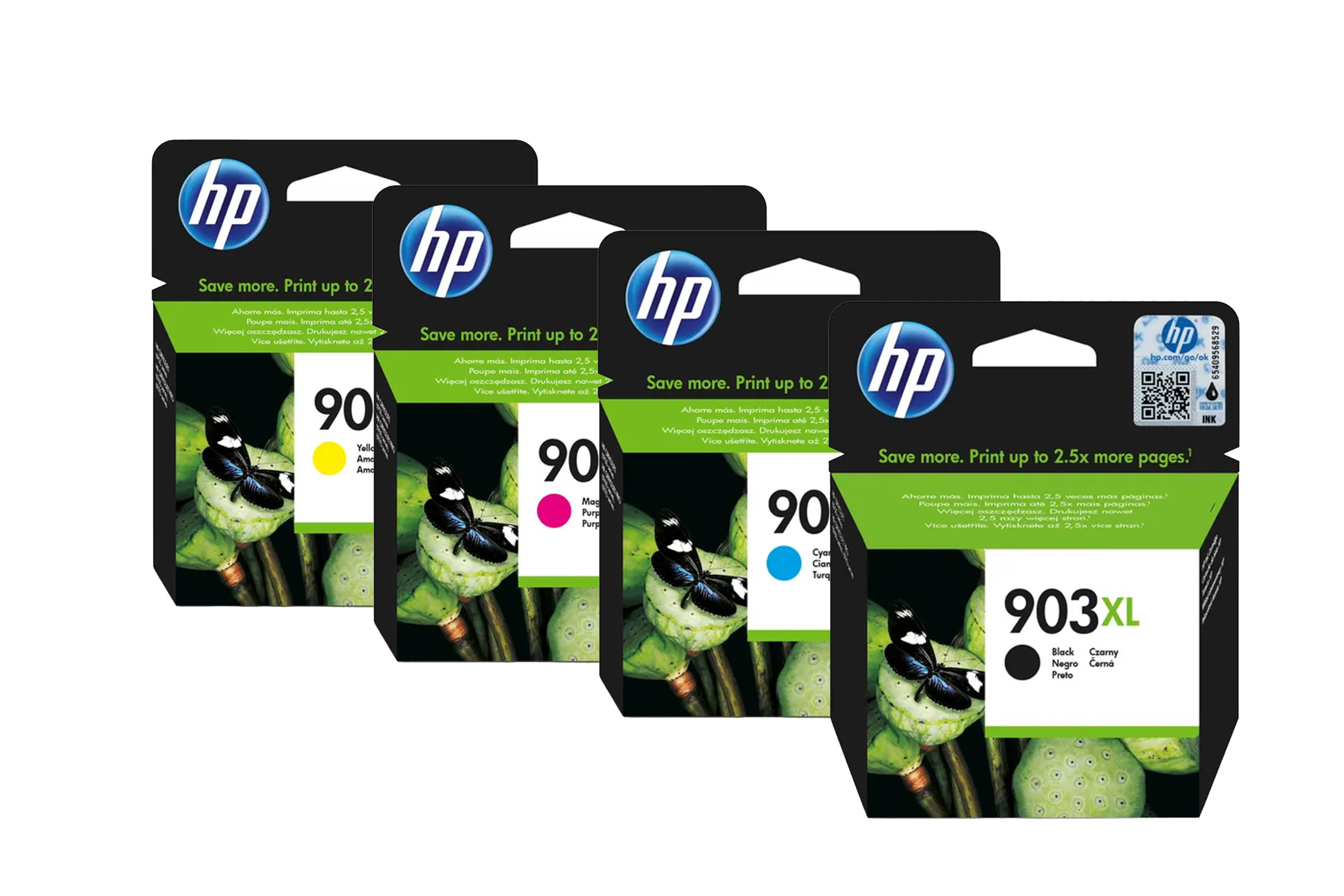 Original HP 903XL SET Multipack / Set mit allen vier Farben