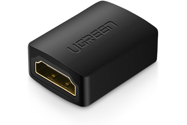 UGREEN Adapter HDMI Female/Female 20107 Black, (BB)