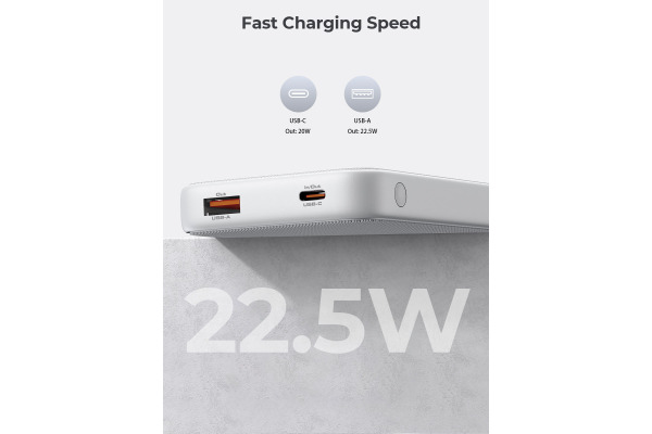 AUKEY Spark GO 10000mAh Plus Powerba PB-Y46P 20W Fast Charging, White