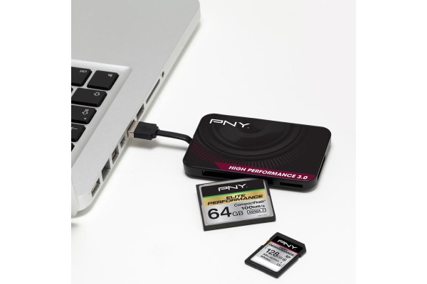 PNY Flash Card Reader High Perf. FLASHREAD-HIGPER-BX USB 3.0
