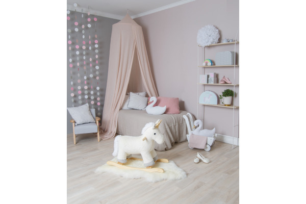 JABADABAD Betthimmel K038 dusty pink 230cm