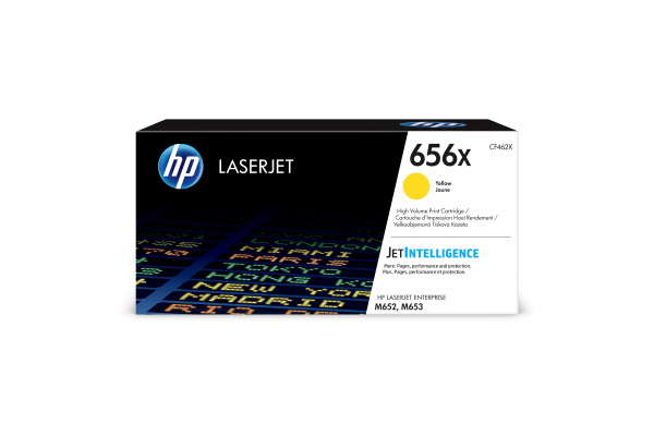 HP Toner-Modul 656X yellow CF462X CLJ Enterprise M652 22'000 S.