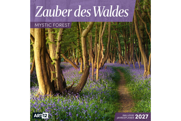 ACKERMANN Bildkalender 2027 4711 Zauber des Waldes ML 30x30cm