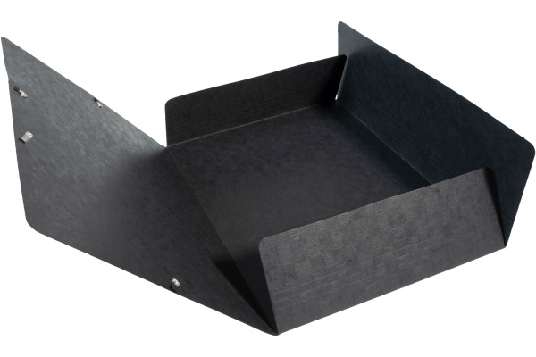 EXACOMPTA Sammelmappe mit Gummizug A4 55751E schwarz 3 Klappen