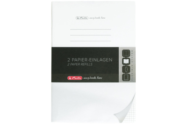 HERLITZ myBook Ersatzeinlage A5 50034116 kariert 2x40 Blatt