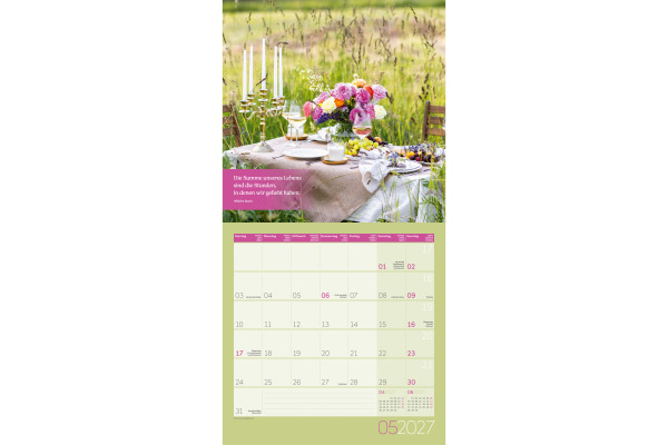 ACKERMANN Bildkalender 2027 4702 Momente für Dich ML 30x30cm