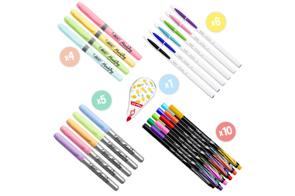 BIC My Stationery Box 972195 25 Stück ass.