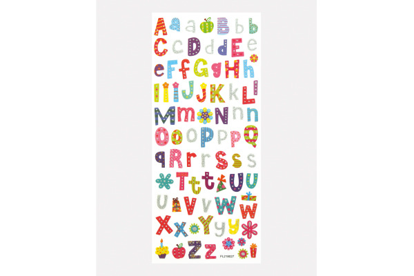 FOLIA Glitzer-Sticker 1410 Sweet Decor 5 Blatt/274 Stück
