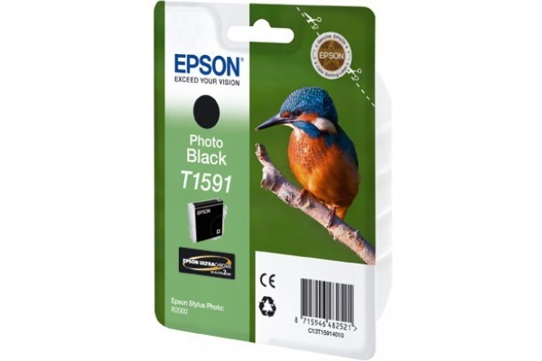 EPSON Tintenpatrone photo-black T159140 Stylus Photo R2000 17ml