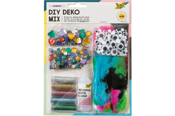 FOLIA Deko-Mix-Bastelset 12420 über 600 Teile