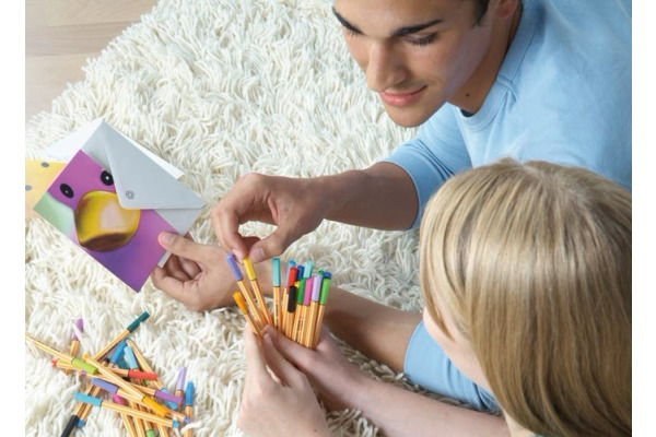 STABILO Fineliner Point 88 0.4mm 88/10 10 Farben ass.