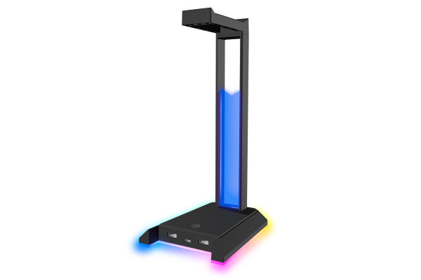 SPEEDLINK EXCELLO NX RGB Headset Stand SL-800911 USB 2.0 Hub, Black