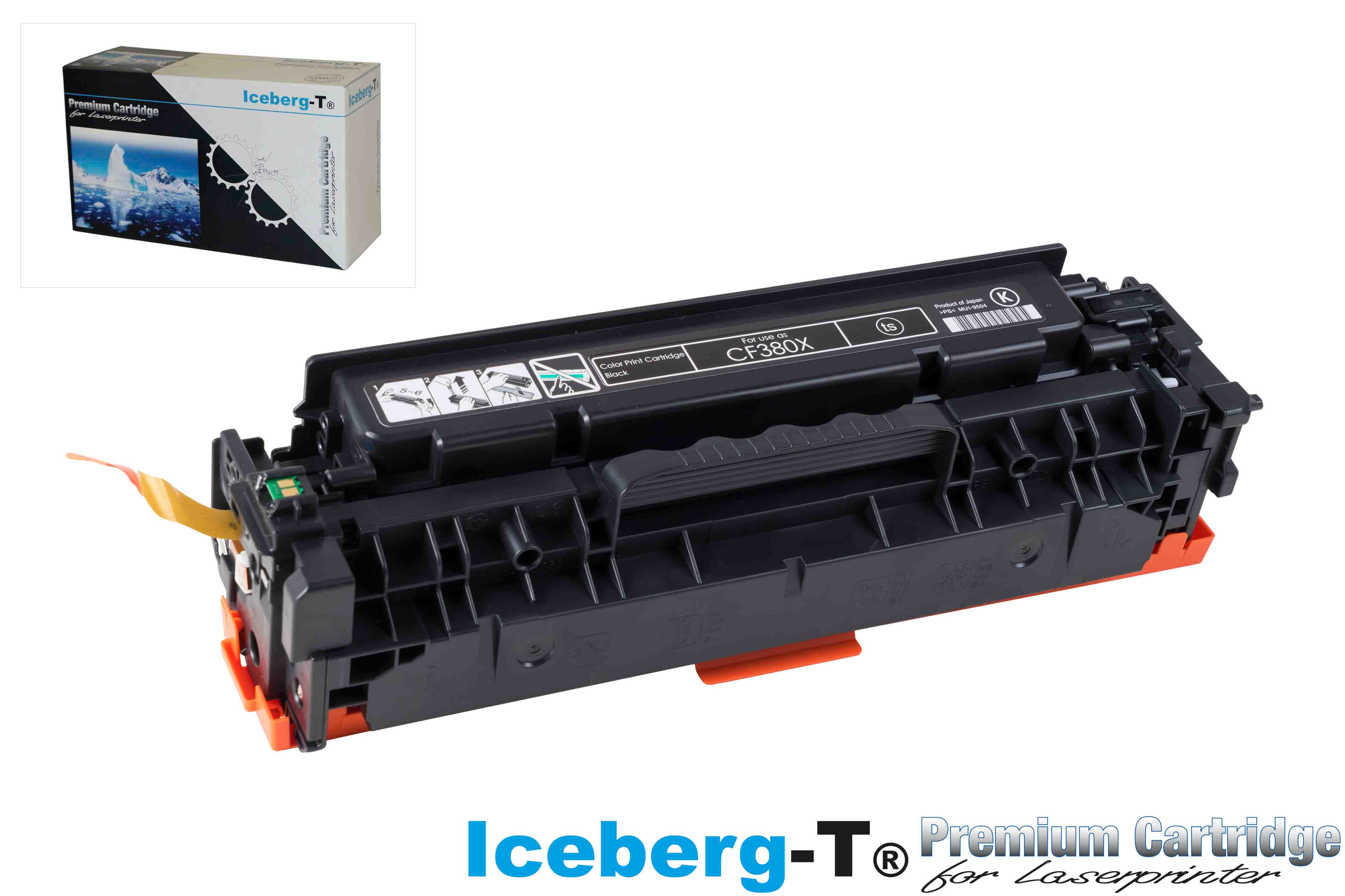 Iceberg-T Toner CF380X / 312X 4'400 Seiten, black