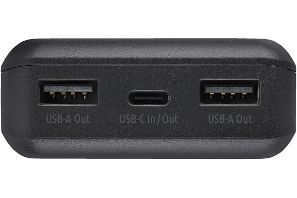 INTENSO Powerbank B10000 black 7320530 10000 mAh + Cable USB A