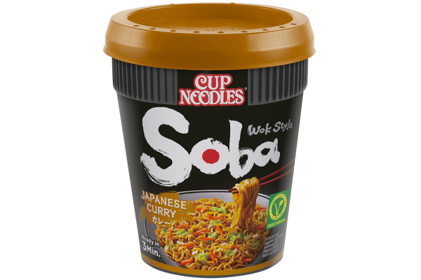 NISSIN Soba Japanese Curry 3219 Cup 90g