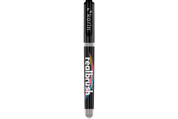 KARIN Real Brush Pen Pro 0.4mm 33Z435 Pigment, warmgrau 2