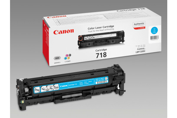 CANON Toner-Modul 718 cyan 2661B002 LBP 7200 2900 Seiten