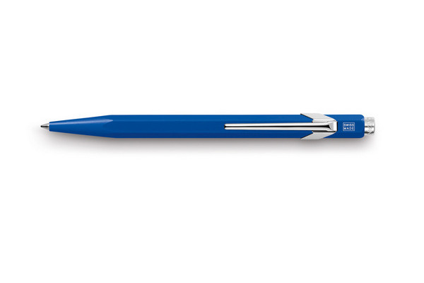 CARAN d'A Kugelschreiber 849 Metall 849.160 blau, refill, Schrift blau