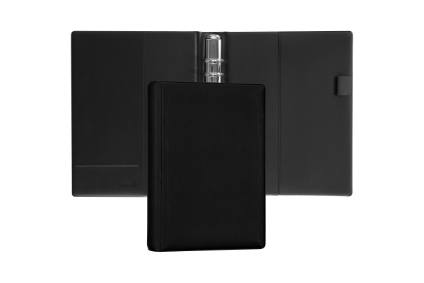 SUCCES Agenda A5 Ringbuch 84716602U Kunststoff schwarz 18.5x23.6cm