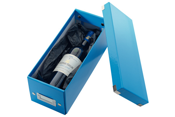 LEITZ Click&Store WOW CD-Ablagebox 60410036 blau 145x135x360mm