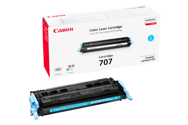 CANON Toner-Modul 707 cyan 9423A004 LBP 5000 2000 Seiten