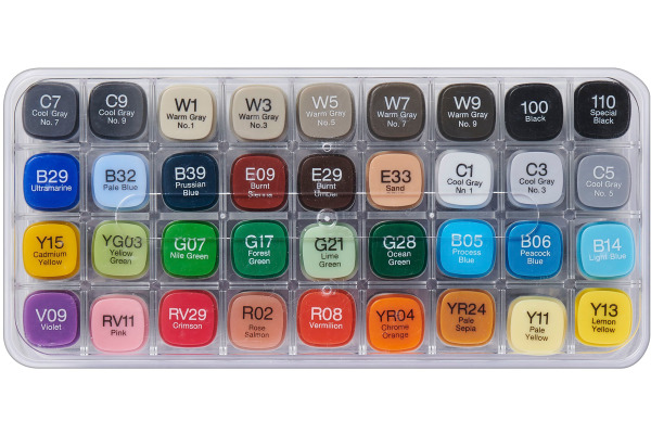 COPIC Marker Classic 20075158 Basis-Set, 36 Stück